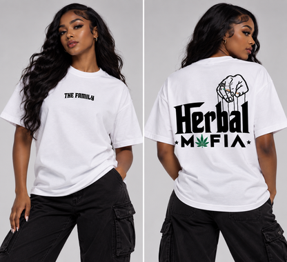 Herbal Mafia “The Family” Edition White T Shirt