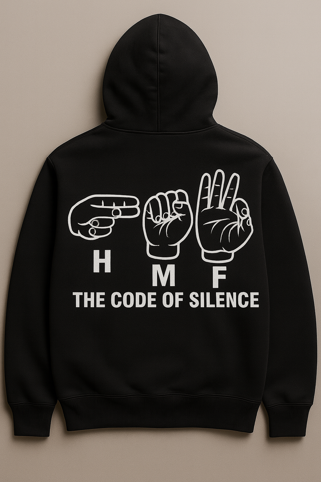 Sign Language | “Code of Silence” Hoodie