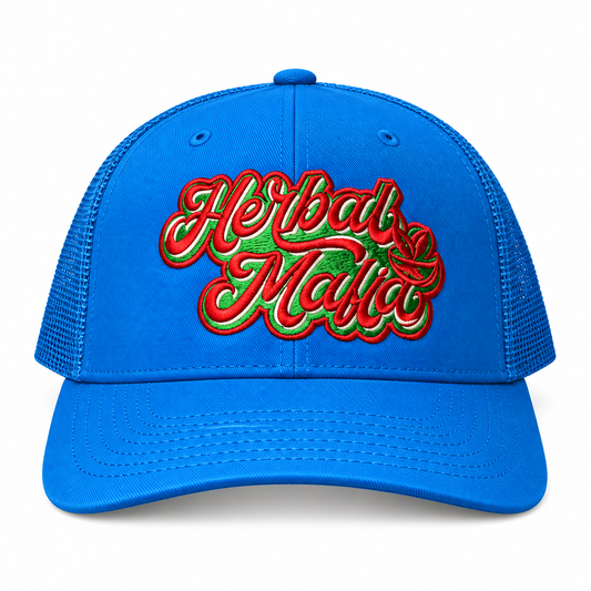 Blue Dream Mesh Trucker – Herbal Mafia Edition