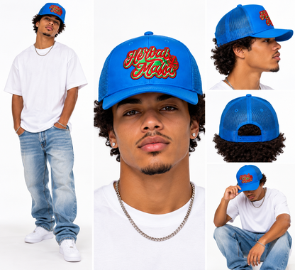 Blue Dream Mesh Trucker – Herbal Mafia Edition