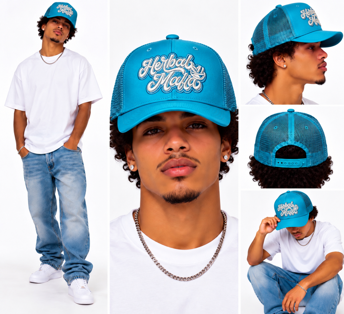 Blue Suede Cookies Trucker – Herbal Mafia Edition