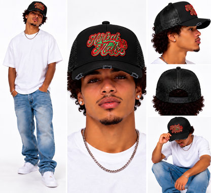 Death Star Mesh Trucker – Herbal Mafia Edition