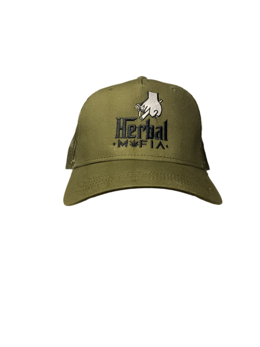 OG Kush Mesh Trucker – Herbal Mafia Edition