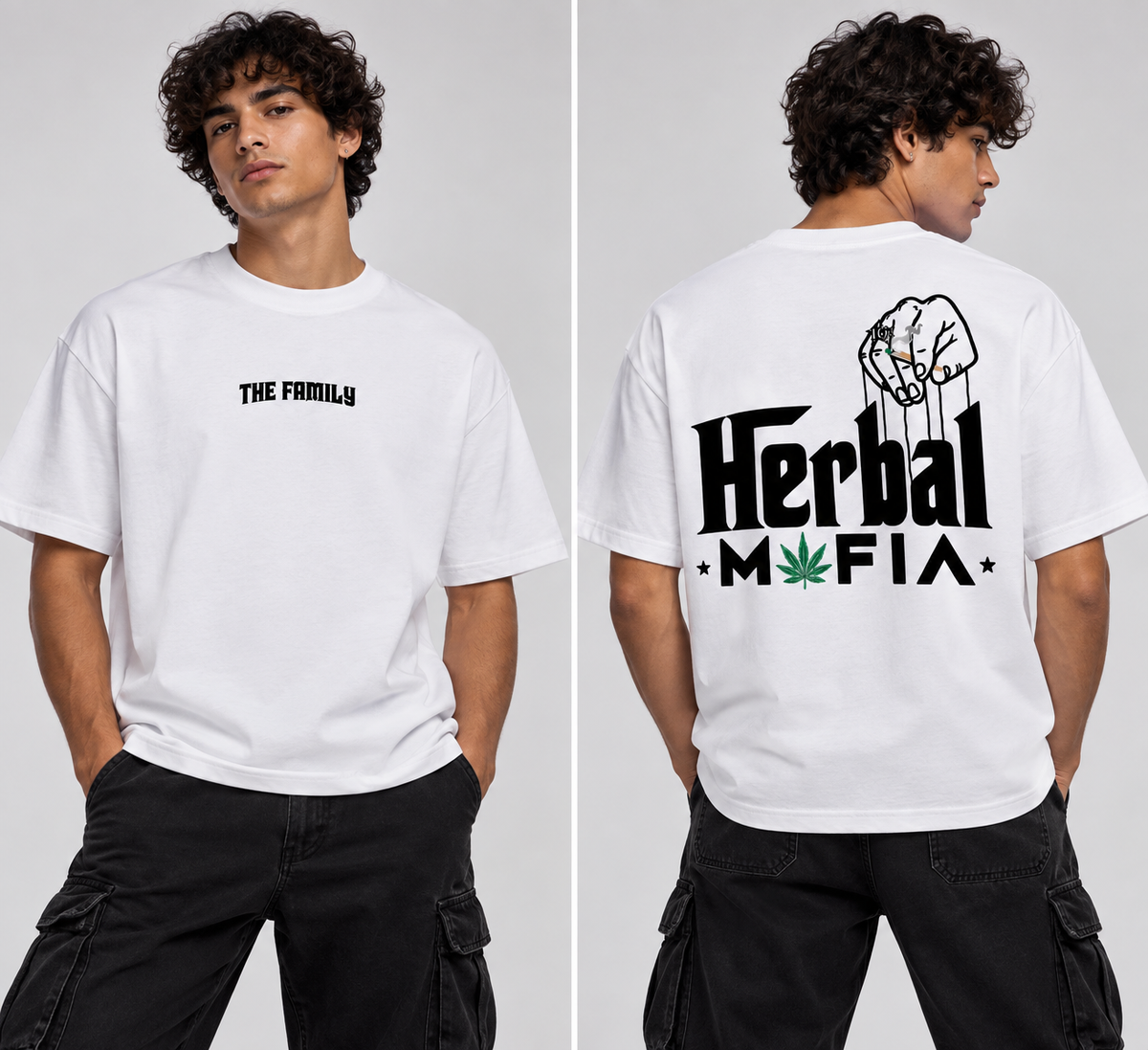 Herbal Mafia “The Family” Edition White T Shirt