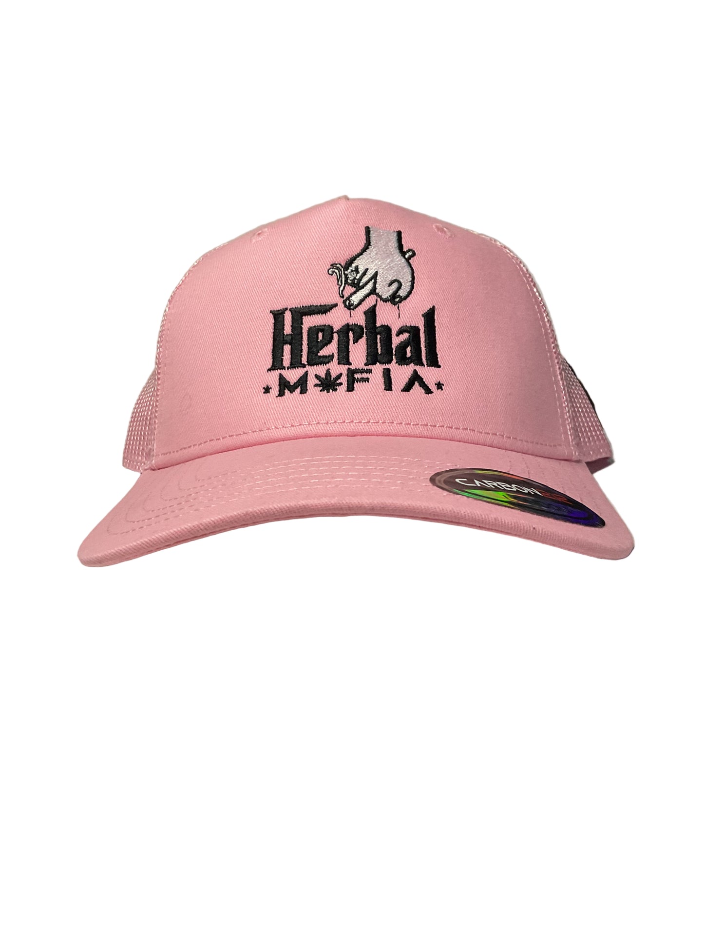 Pink Kush Mesh Hats– Herbal Mafia Edition